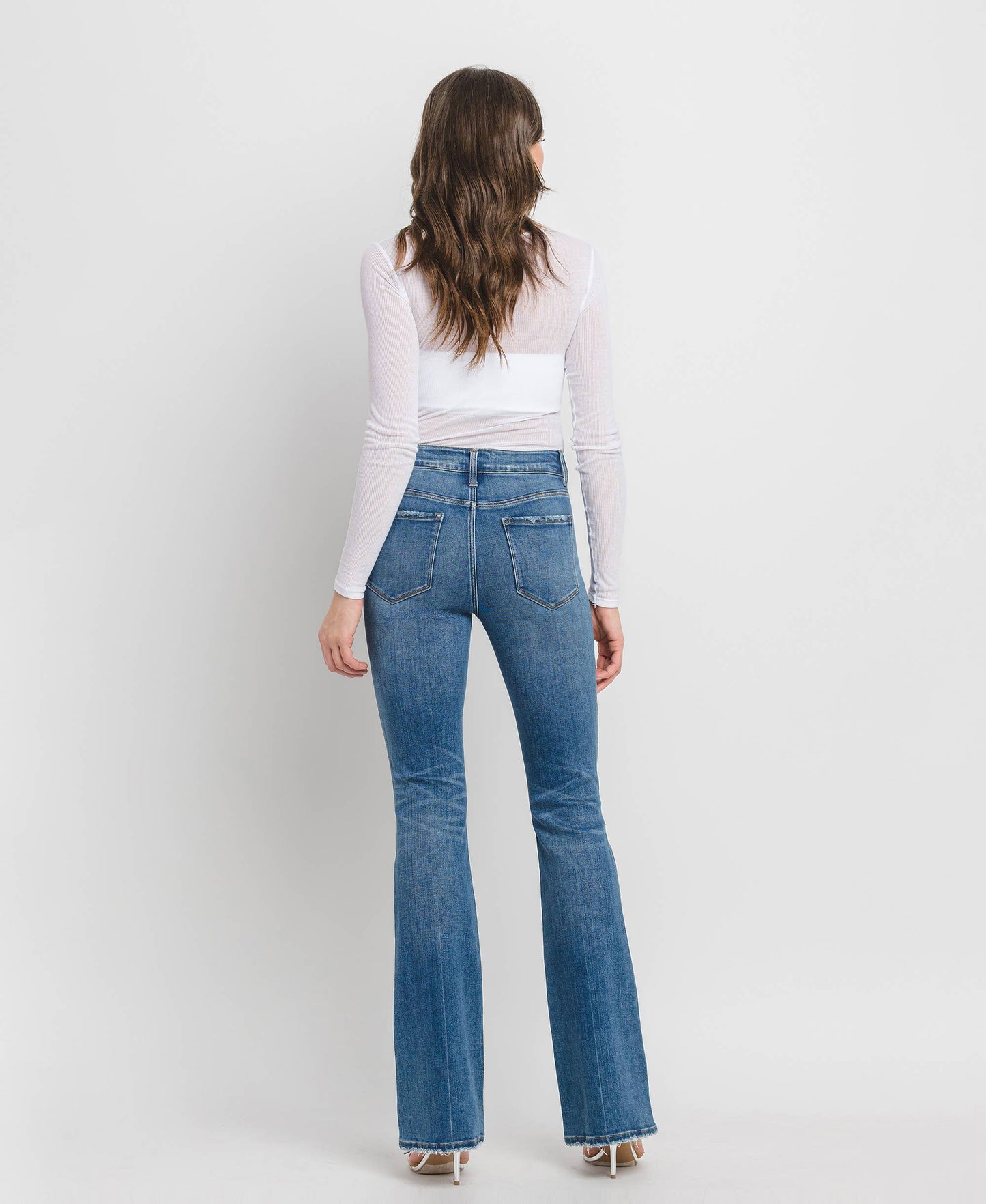 Beyond blue bootcut jeans