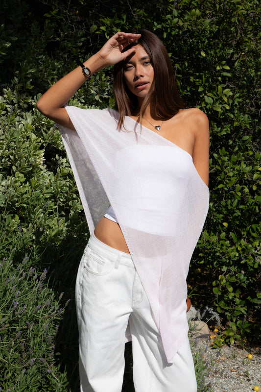 SOLEI knit cape