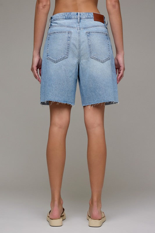 Hailey denim shorts