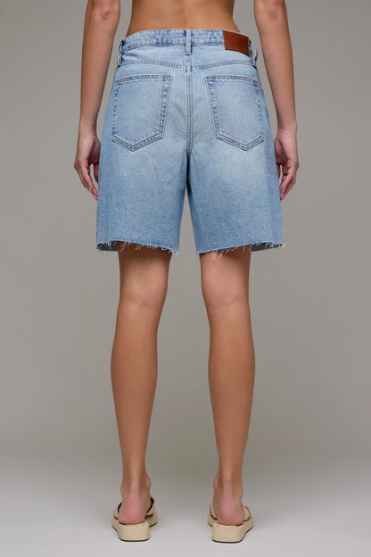 Hailey denim shorts