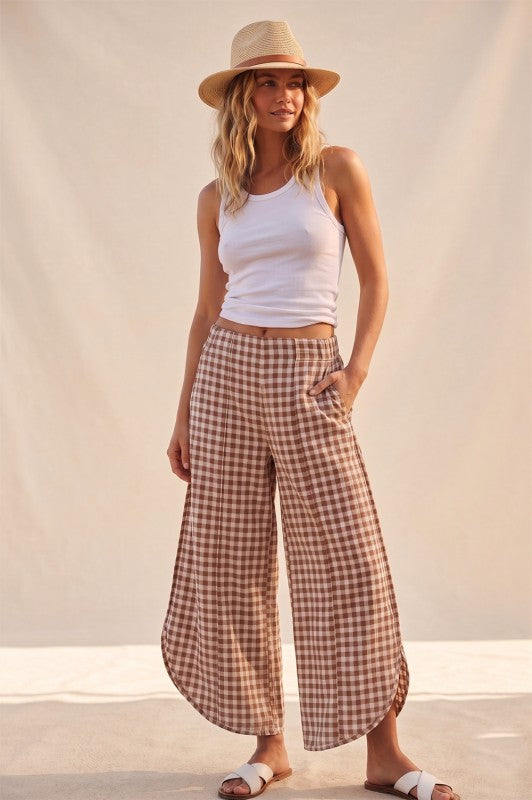 Central Park check pants