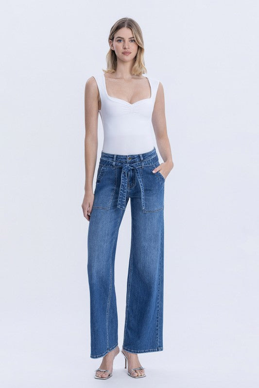 Mercer patch pocket jeans