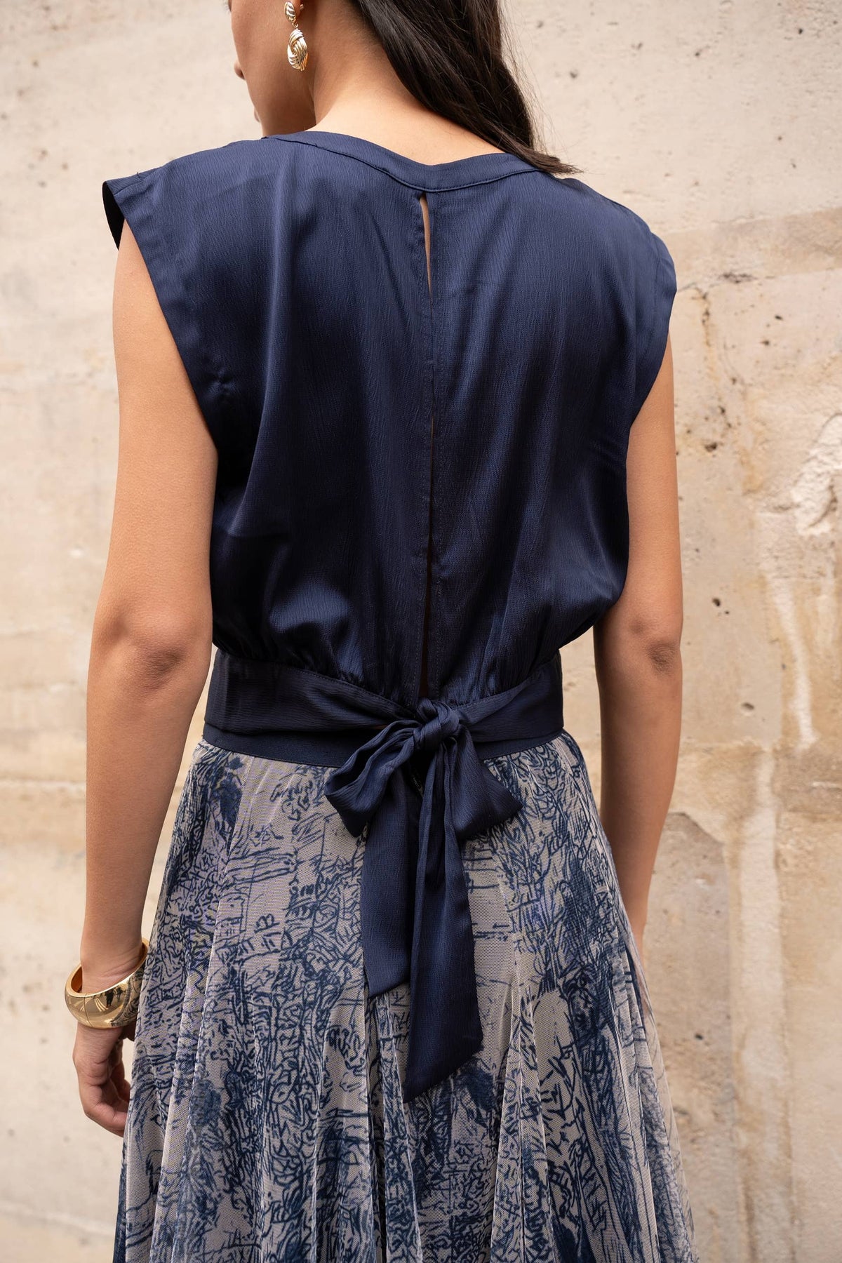 Maguie back-tie top- Preorder