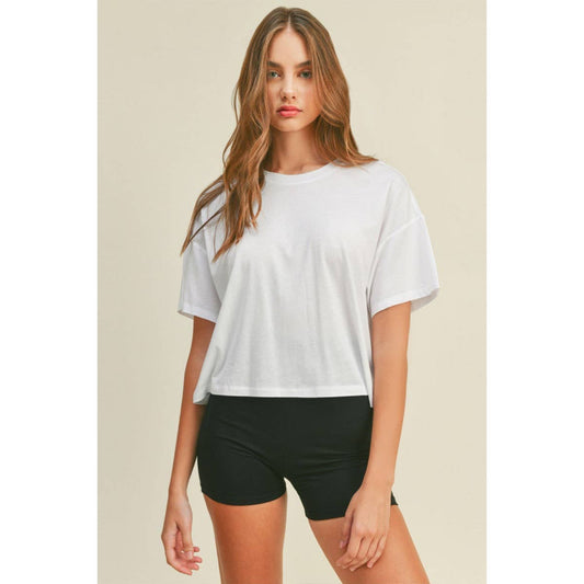 The Boxy Crop tee (more colors)