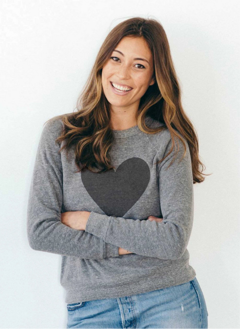 Big heart sweater