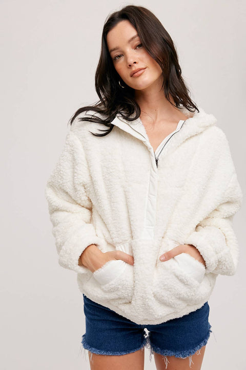 THE SHERPA HOODIE PULLOVER more colors)