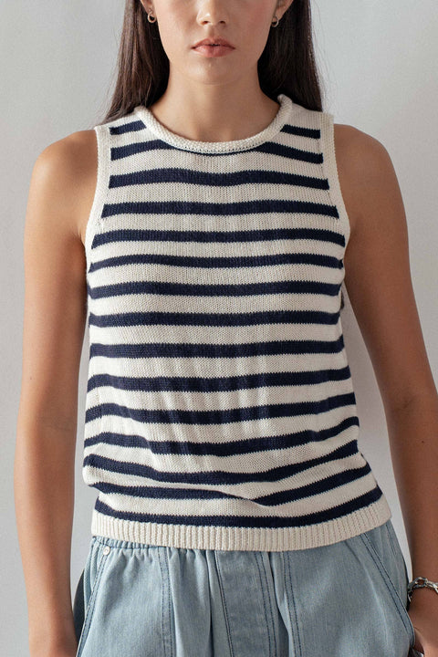 Dockside knit tank