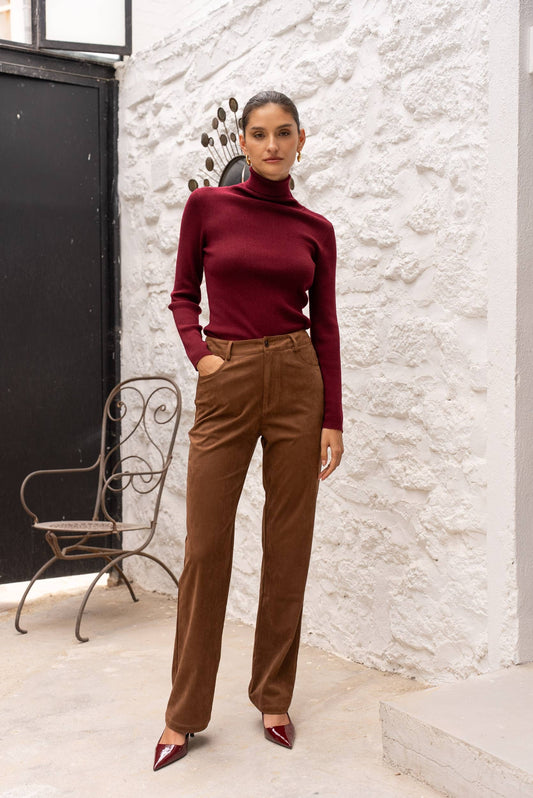 Gabriel suede trousers