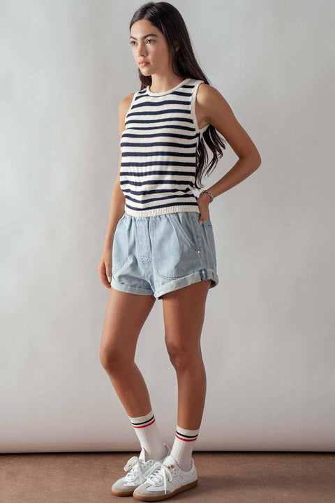Dockside knit tank