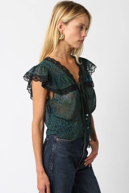 Kiley Laced Top