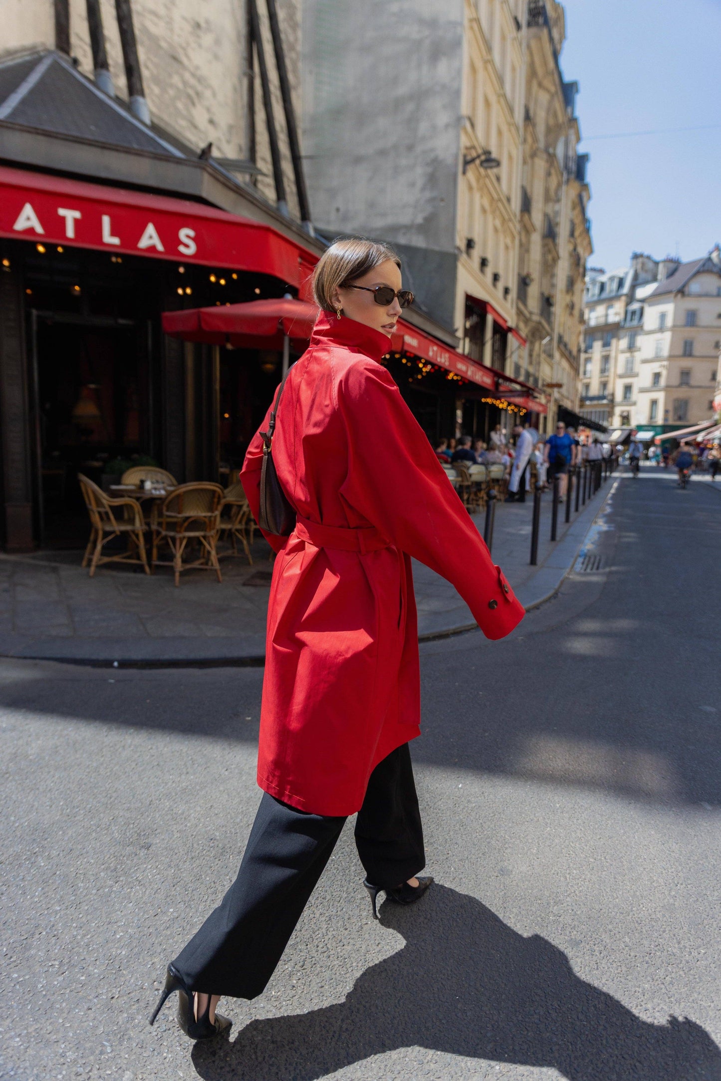 Emily Funnel neck trench(more colors)