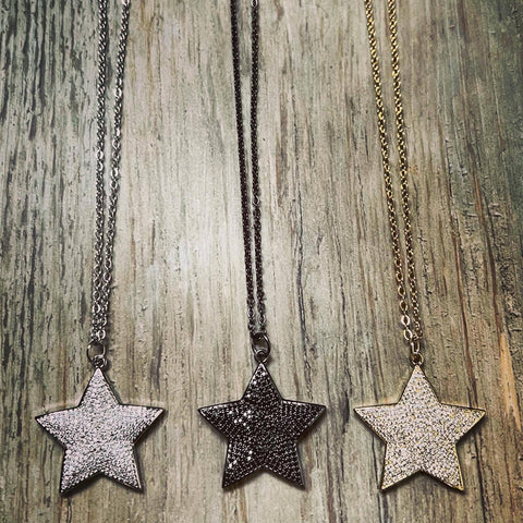 Rockstar necklace Black