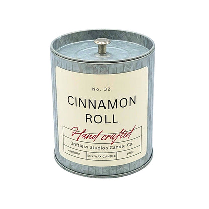 Cinnamon Roll Fall Tin Soy Candle