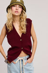 Merle knit vest (more colors)