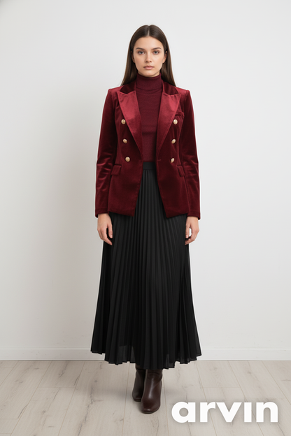 Muse velvet blazer