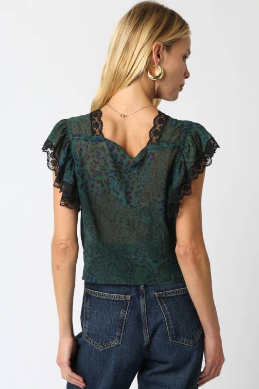 Kiley Laced Top