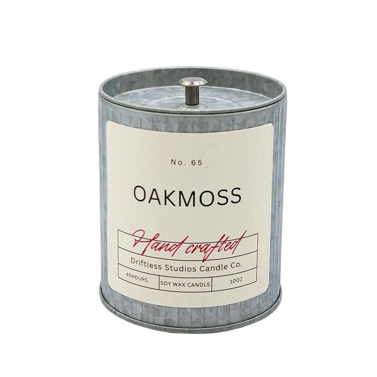 Oakmoss Rustic Handcrafted Soy Candles -