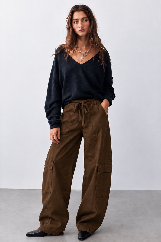 The utility barrel pants