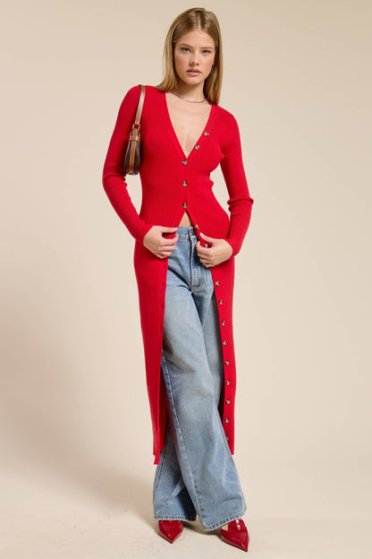 Sinclair midi cardigan/dress