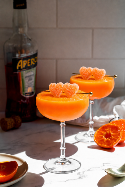 Peach Bellini Gummies, Chewy Candies, All natural