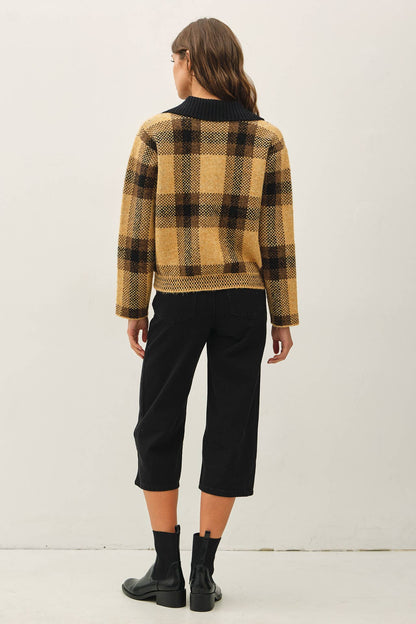 The Camden plaid coat