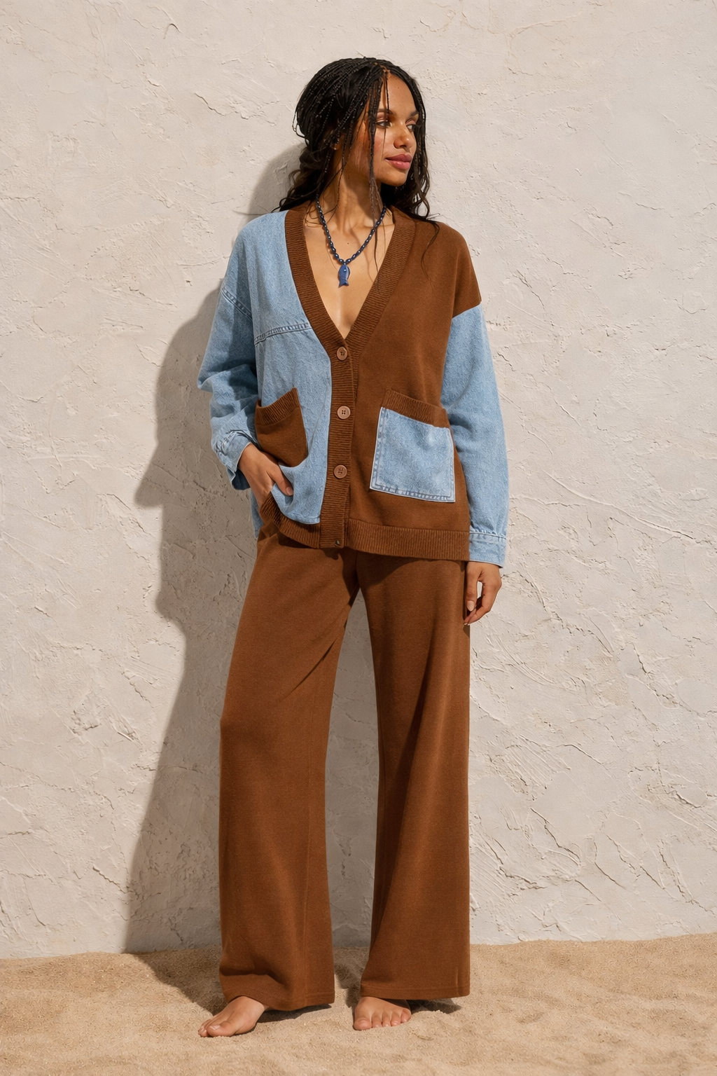 Brenna knit set o/s (more colors)