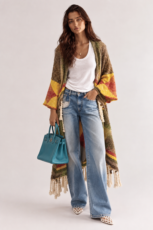 The sundance kimono cardigan o/s