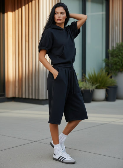 Sunday social Bermuda shorts