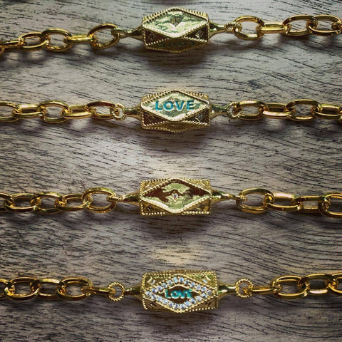 Warhol Bracelet: Will I/I Will Peacock