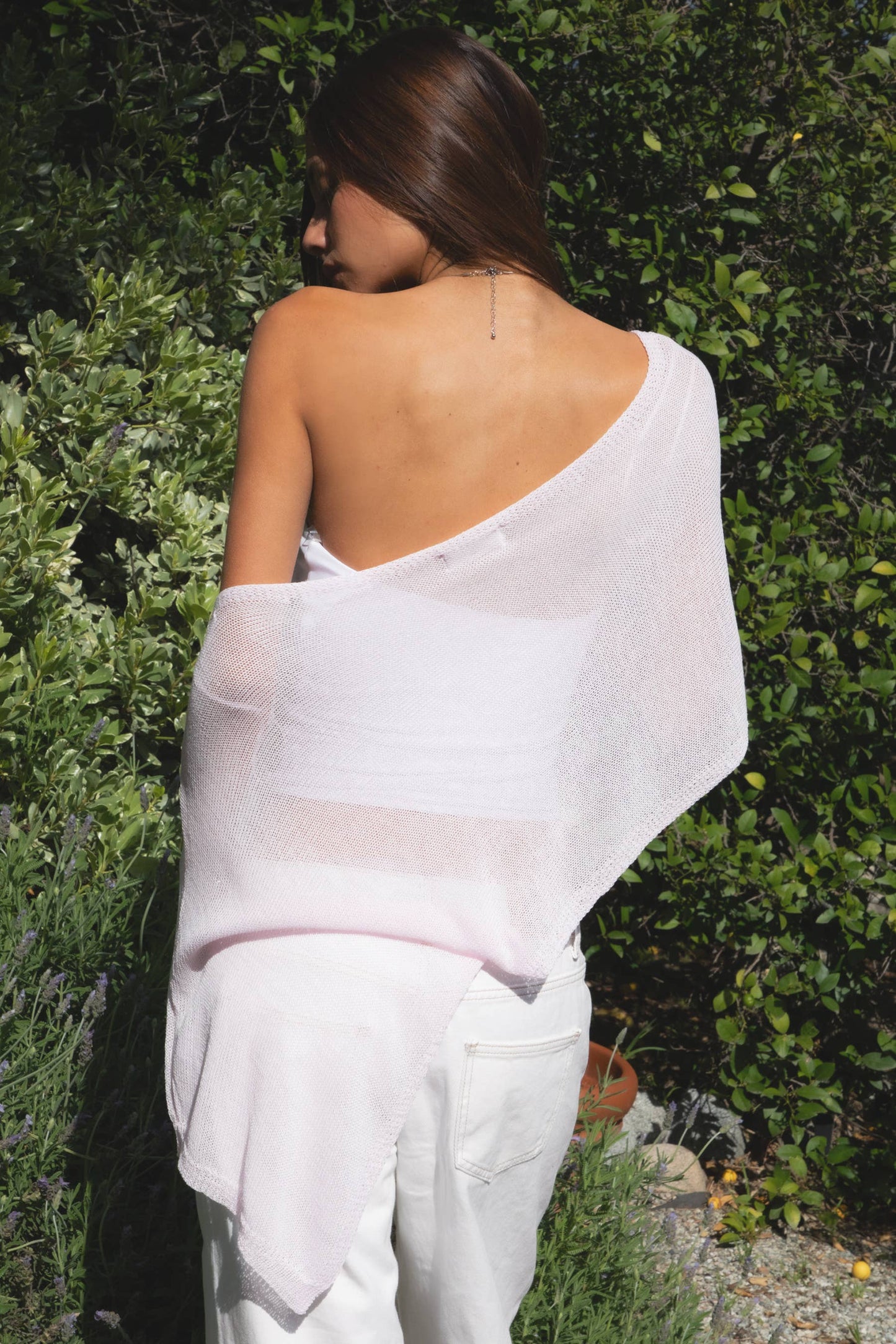 SOLEI knit cape