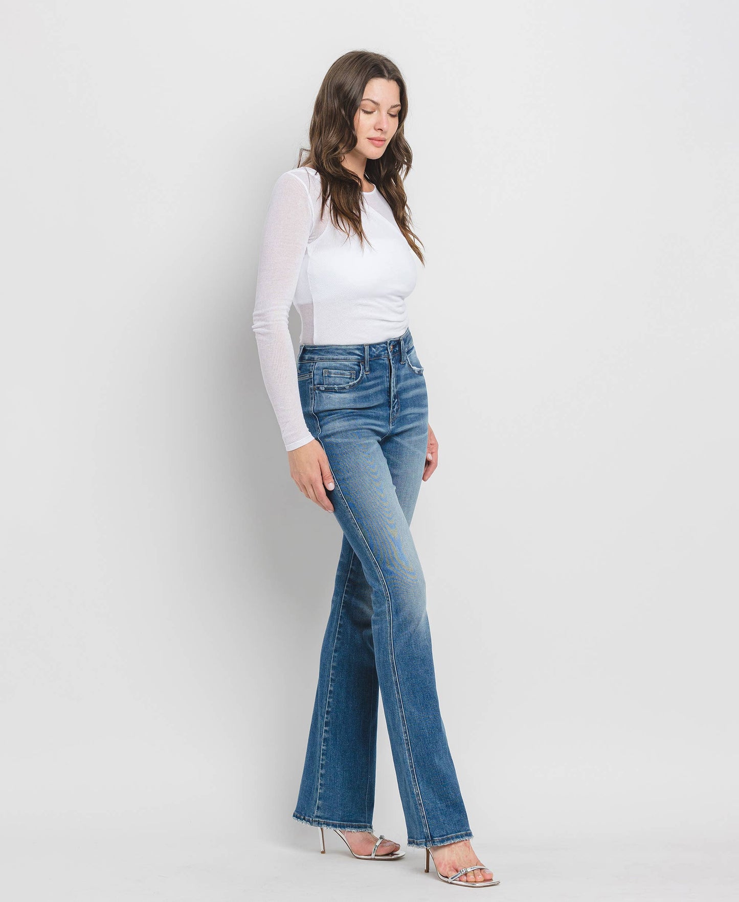 Beyond blue bootcut jeans
