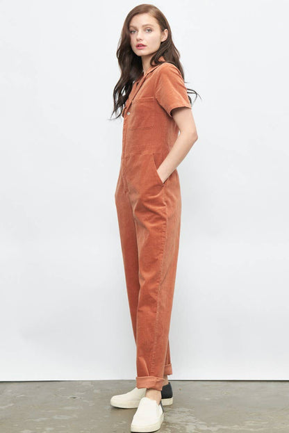 Newbury Corduroy Utility Jumpsuit-preorder