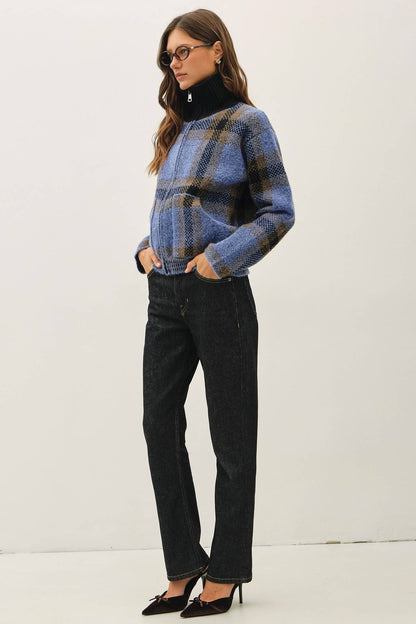 The Camden plaid coat