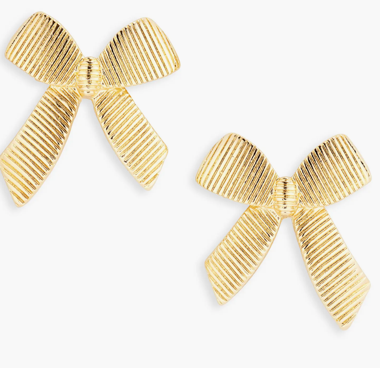 Ribbon Bow Stud Earrings