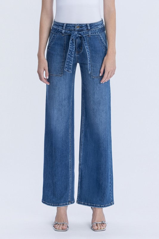 Mercer patch pocket jeans