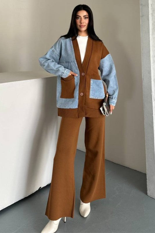 Brenna knit set o/s-PRE ORDER