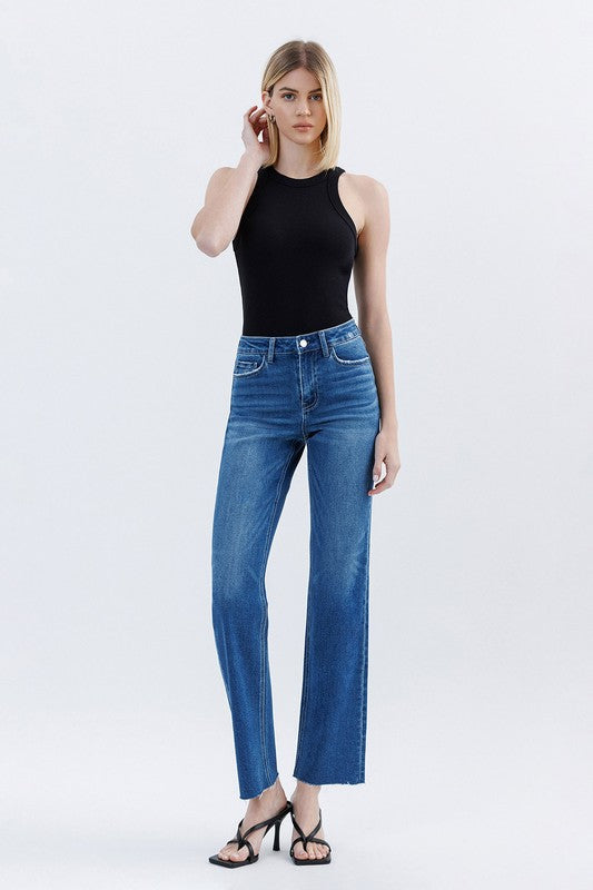 The clean cut Straight jeans