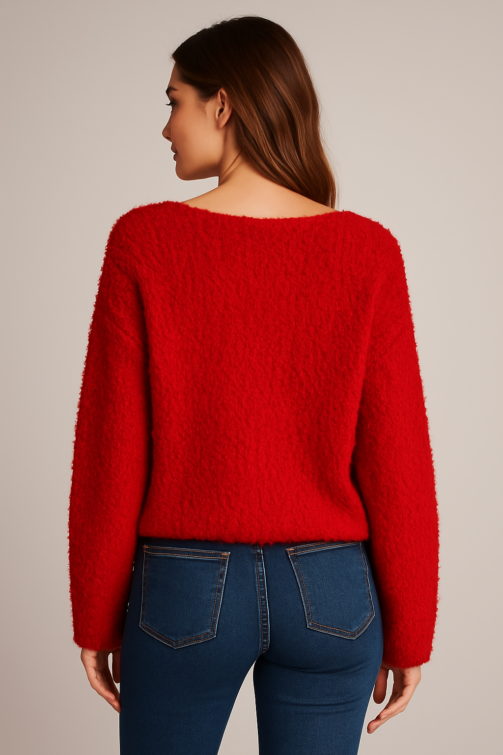 Ruby textured knit sweater