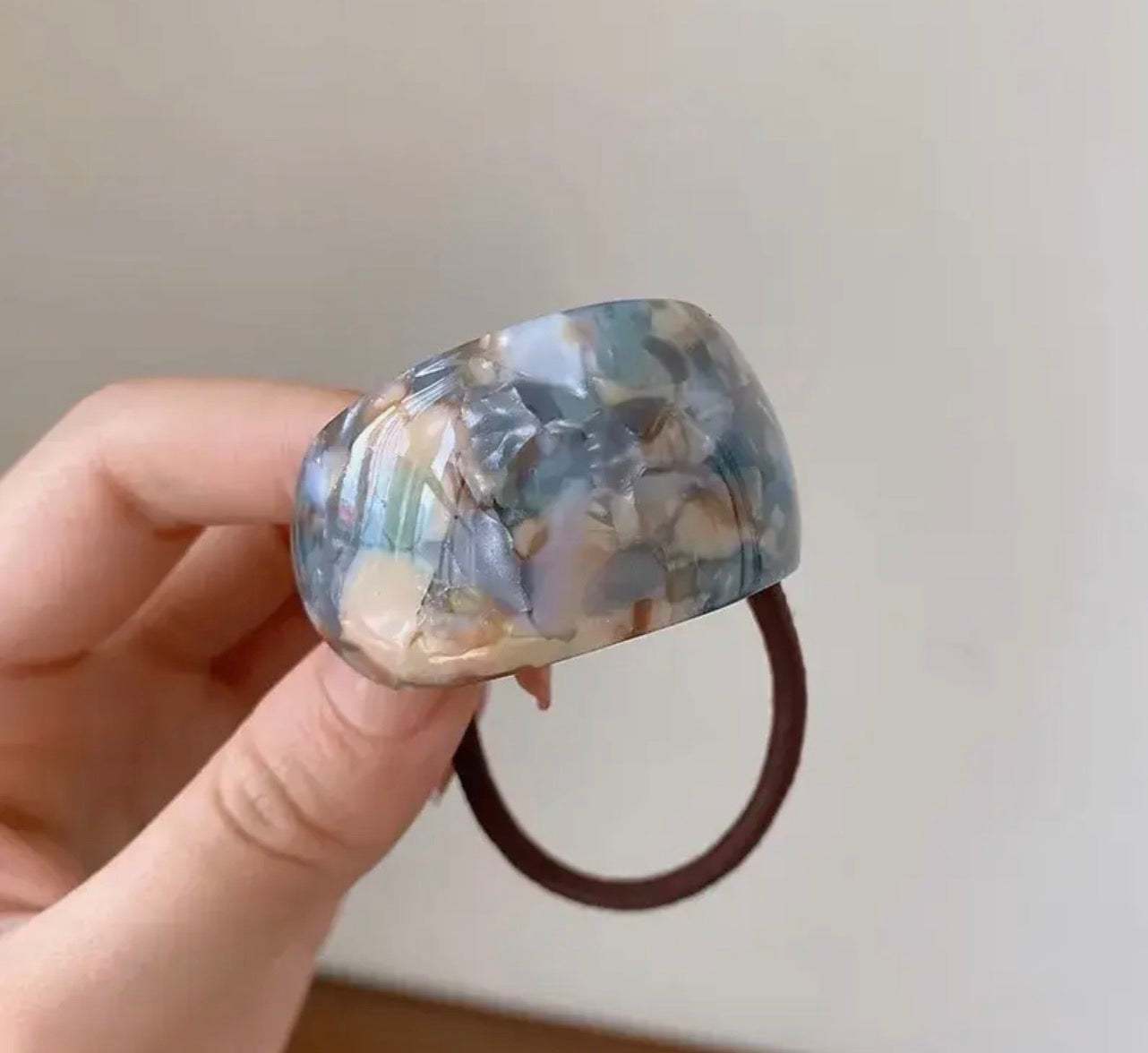 Acrylic Color Hair Tie(more colors)