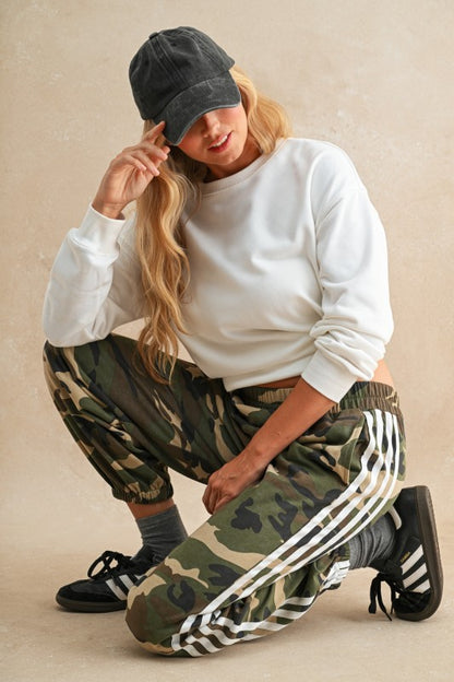 Vintage camo joggers