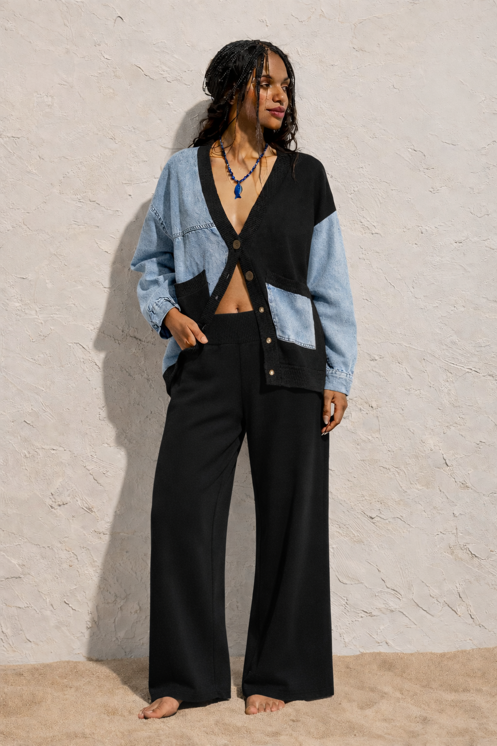 Brenna knit set o/s (more colors)