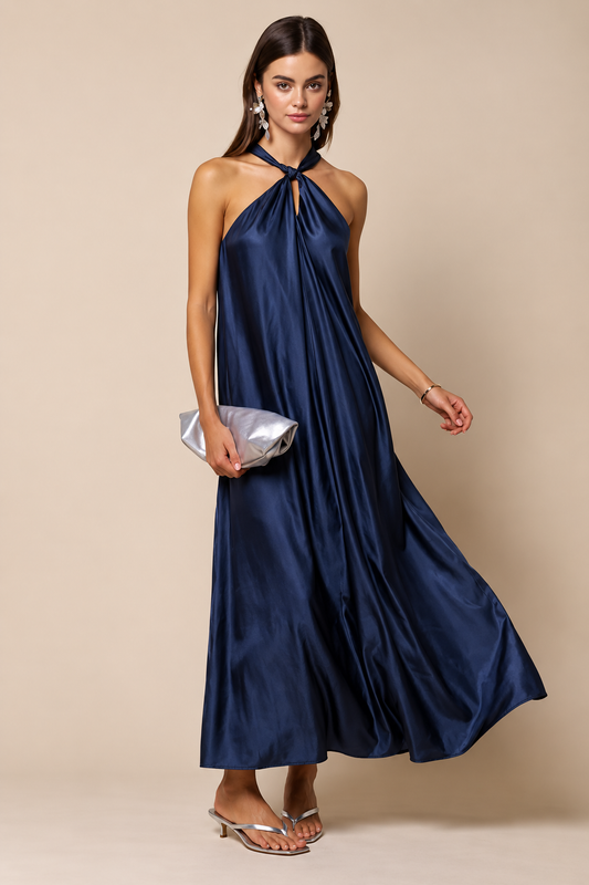 Midnight in Paris maxi dress