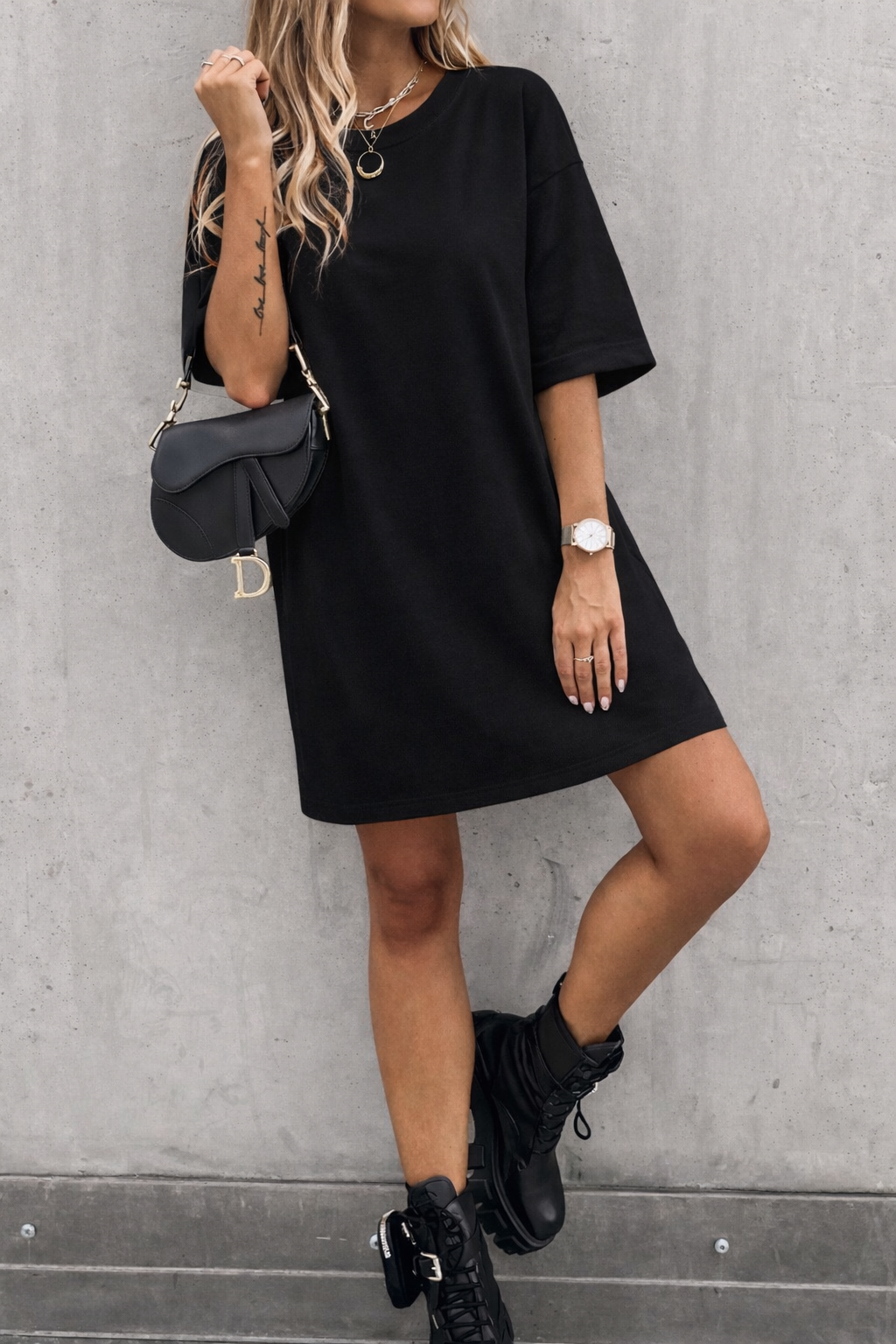 Basics tee shirt dress
