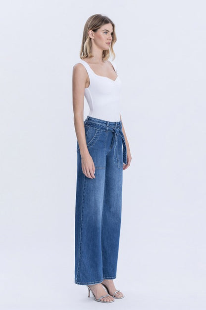 Mercer patch pocket jeans