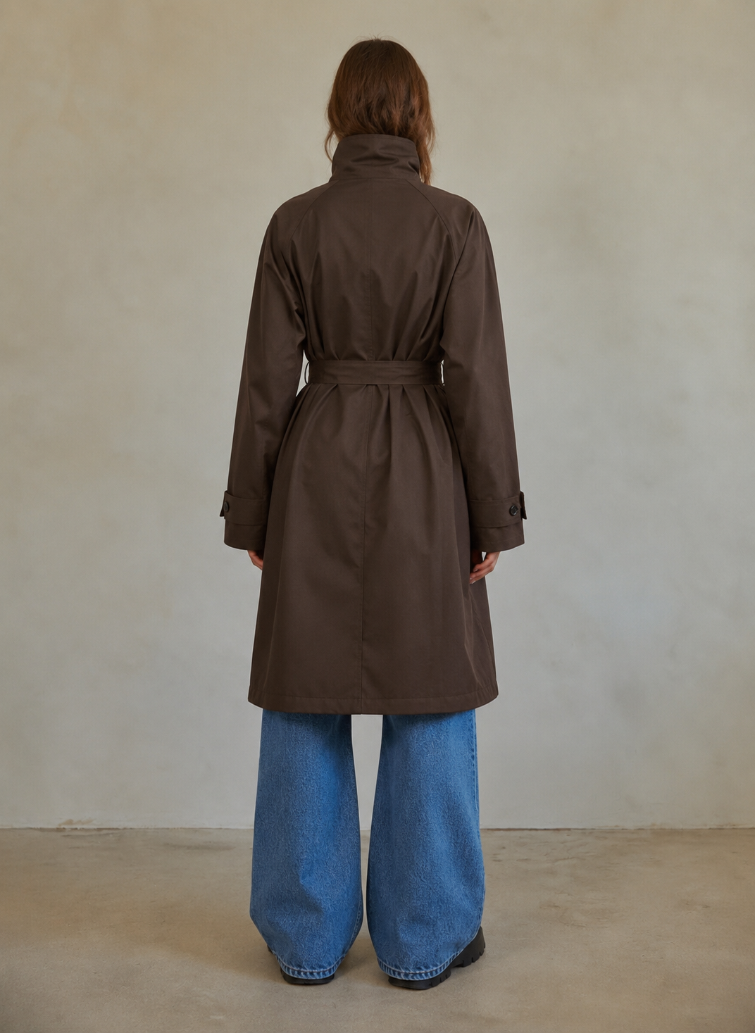 Emily Funnel neck trench(more colors)