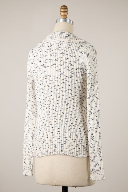 Hadley quarter zip knit