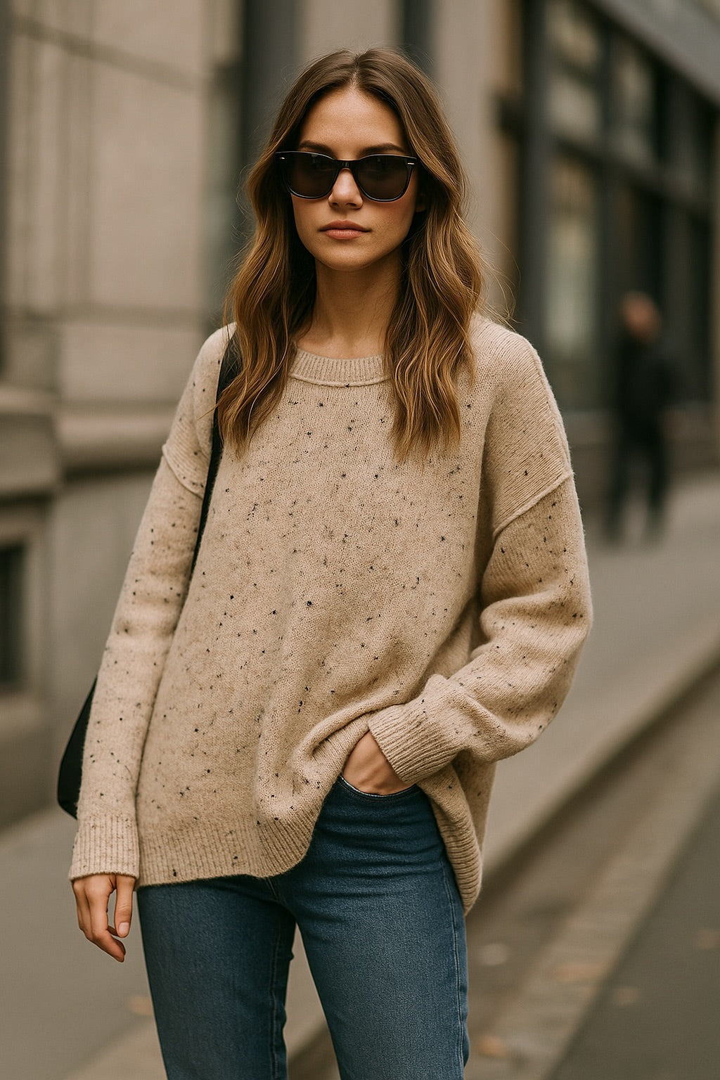 Speckle knit