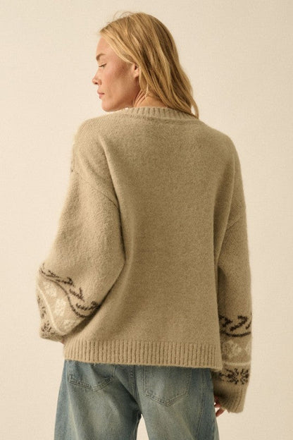 Alpine knit cardigan