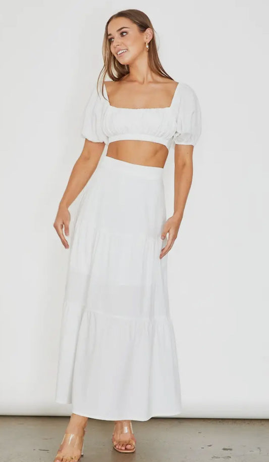 Halle cropped blouse