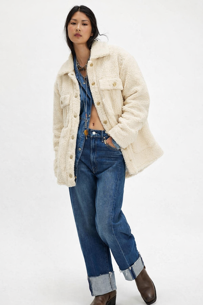 ‘After Slopes’ Sherpa jacket